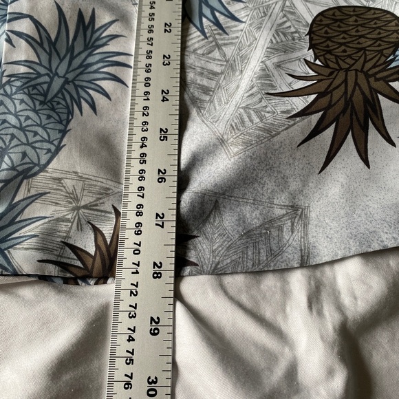 Sears Vintage Hawaii Men's Tropical Hawaiian Pineapple Short Sleeve Button Shirt - Picture 7 of 8